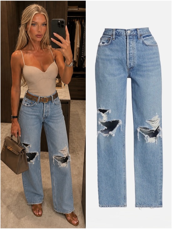 Agolde Denim - NWT • AGOLDE Fen High Rise Straight Leg Jeans
